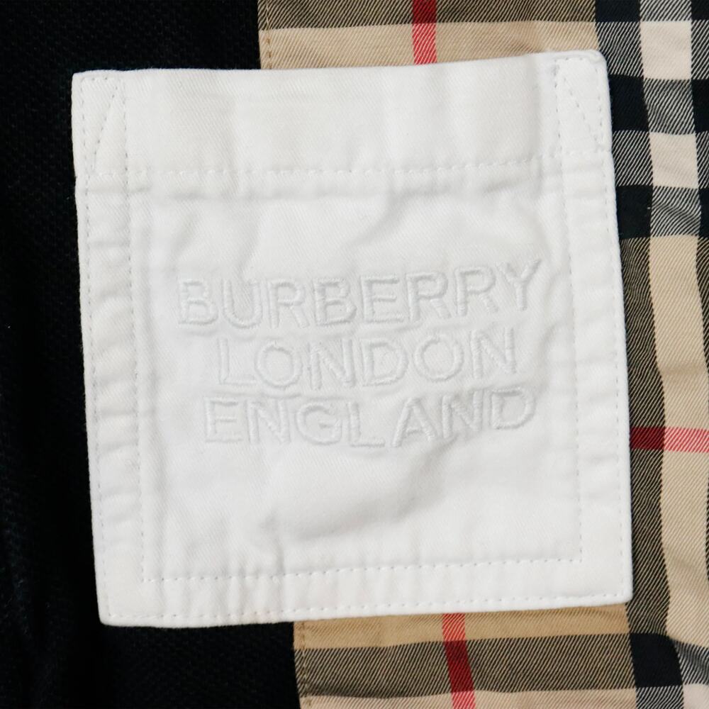 Vintage Burberry Baby Polo Black With Zipper Size 18M 86CM - Picture 4 of 5